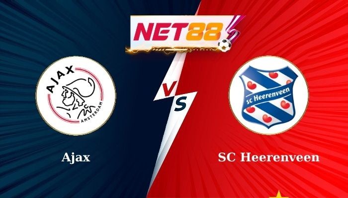 NET88 Soi Kèo, Nhận Định Bóng Đá Ajax vs SC Heerenveen 21h45 11-08-2024
